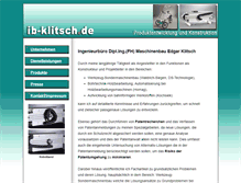 Tablet Screenshot of ib-klitsch.de